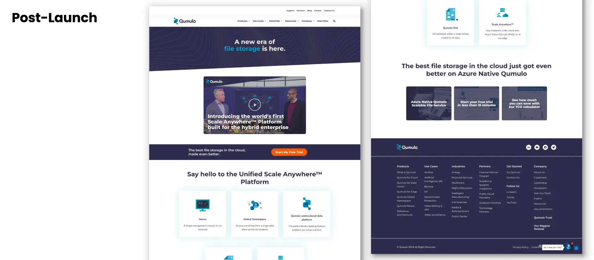 Scale Anywhere landing page