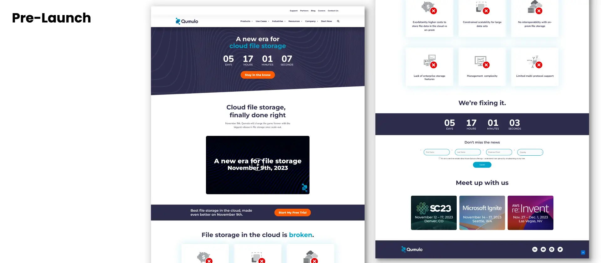 Scale Anywhere pre-launch landing page